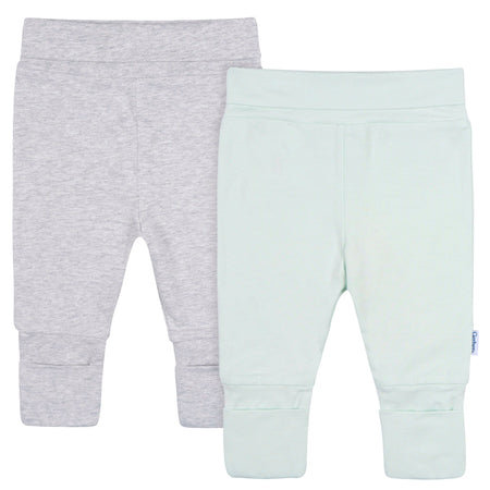 2-Pack Baby Neutral Green Pants