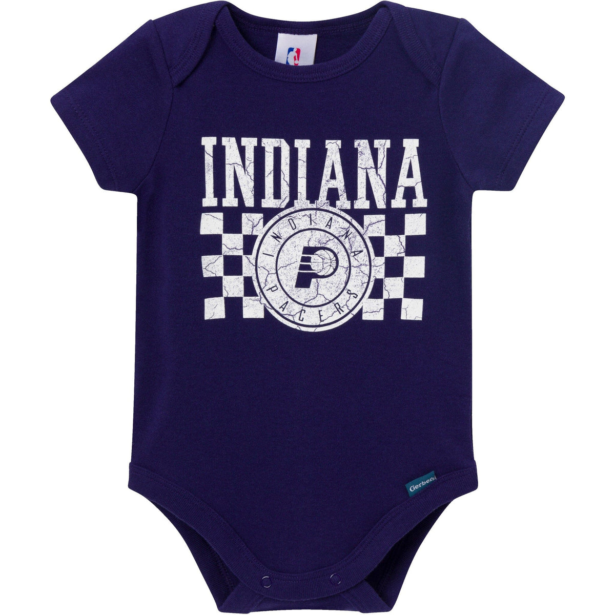 2-Pack Baby Neutral Indiana Pacers Bodysuits Onesies Bodysuits Gerber® 