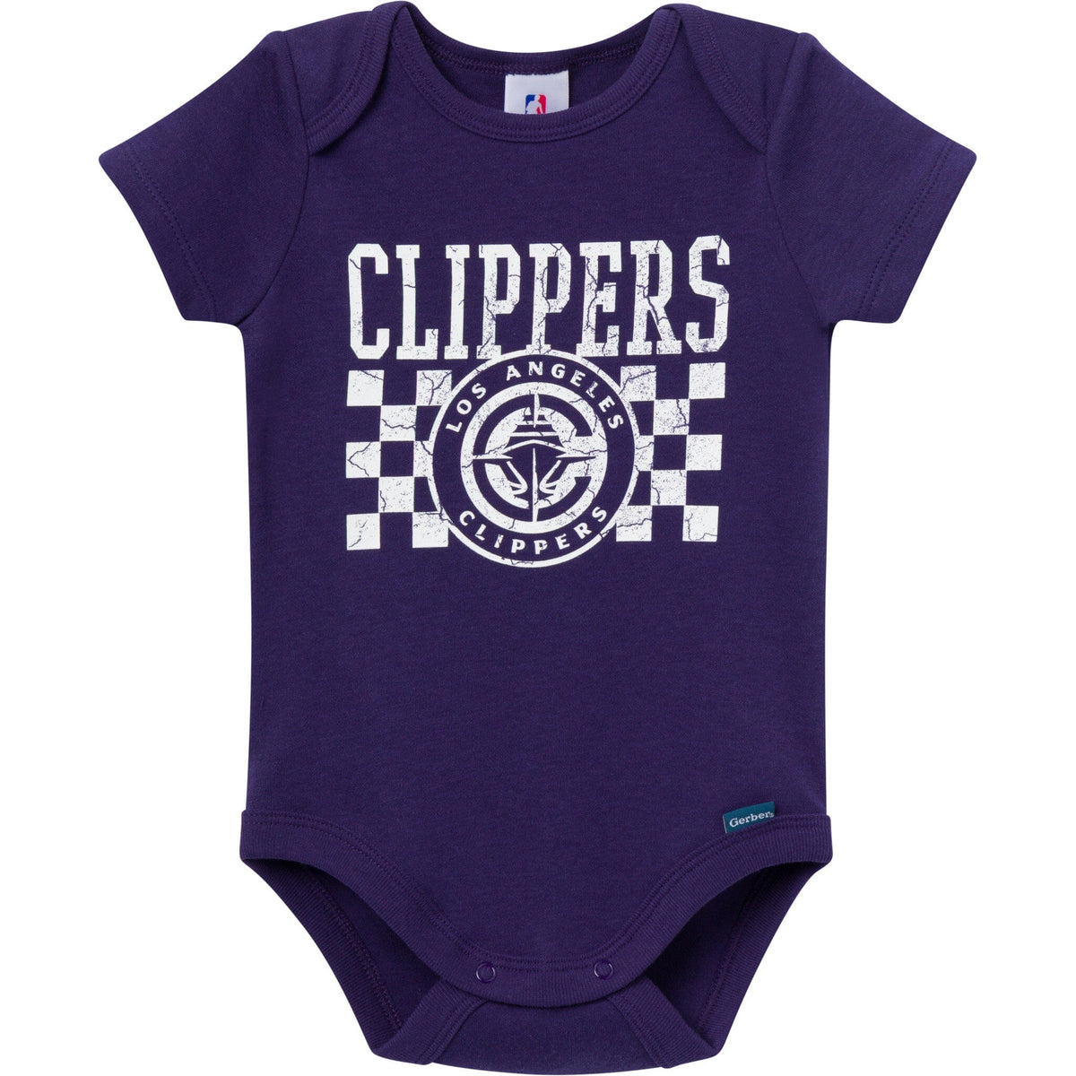 2-Pack Baby Neutral Los Angeles Clippers Bodysuits Onesies Bodysuits Gerber® 