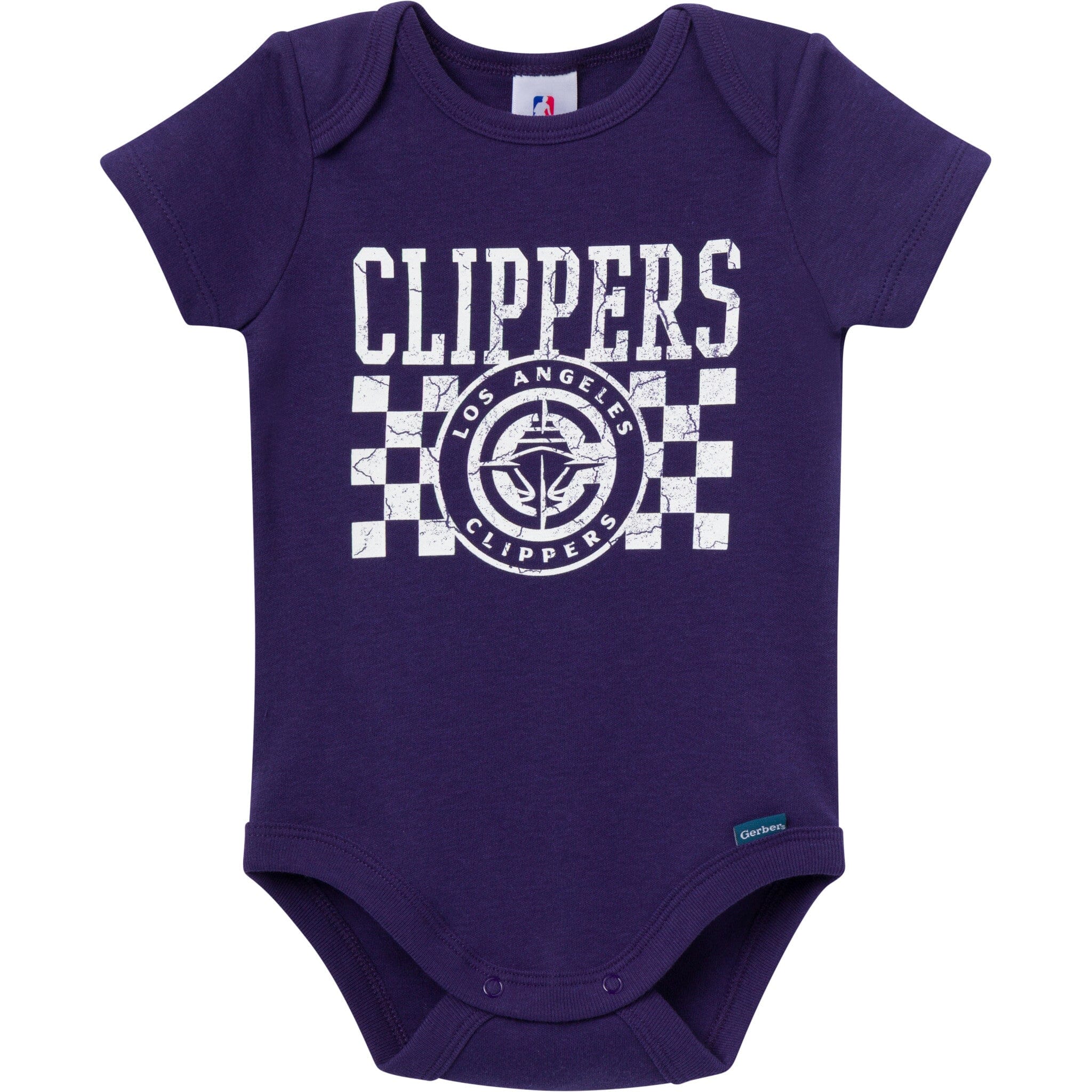2-Pack Baby Neutral Los Angeles Clippers Bodysuits Onesies Bodysuits Gerber® 