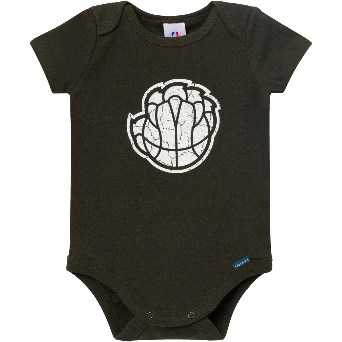 2-Pack Baby Neutral Memphis Grizzlies Bodysuits Onesies Bodysuits Gerber® 