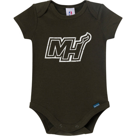 2-Pack Baby Neutral Miami Heat Bodysuits