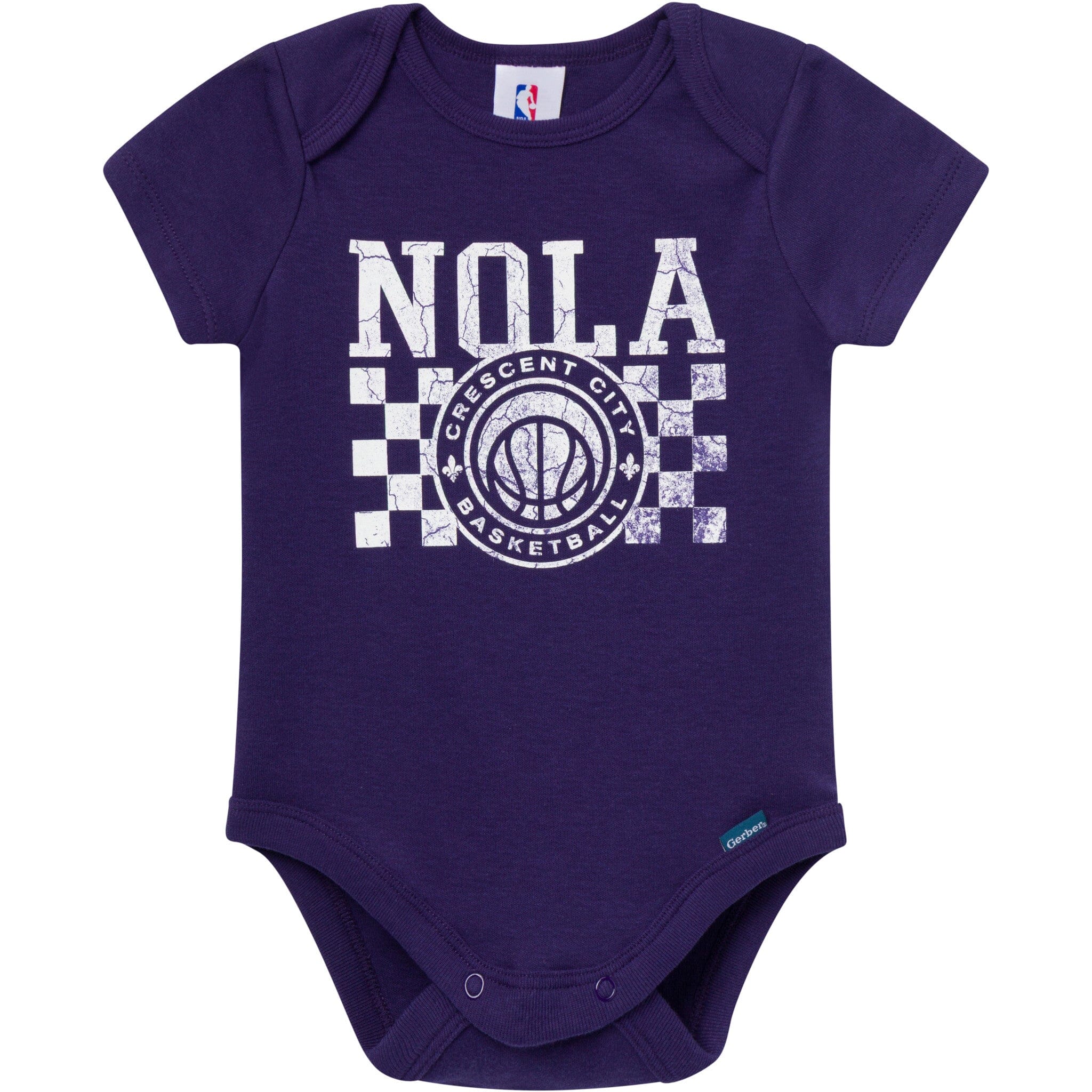 2-Pack Baby Neutral New Orleans Pelicans Bodysuits Onesies Bodysuits Gerber® 
