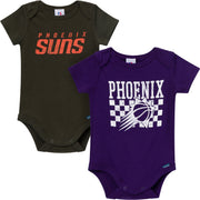 2-Pack Baby Neutral Phoenix Suns Bodysuits Onesies Bodysuits Gerber® 