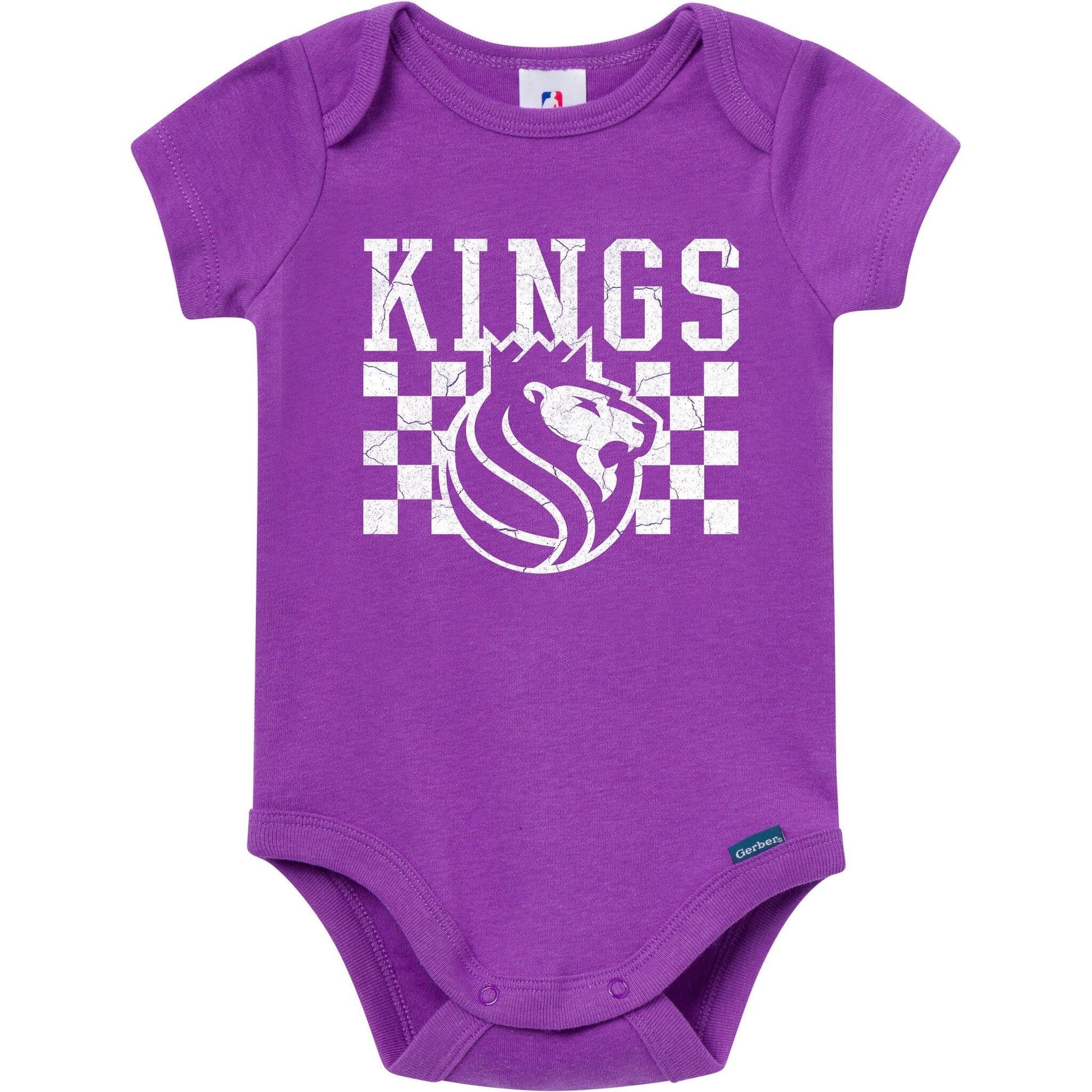 2-Pack Baby Neutral Sacramento Kings Bodysuits Onesies Bodysuits Gerber® 