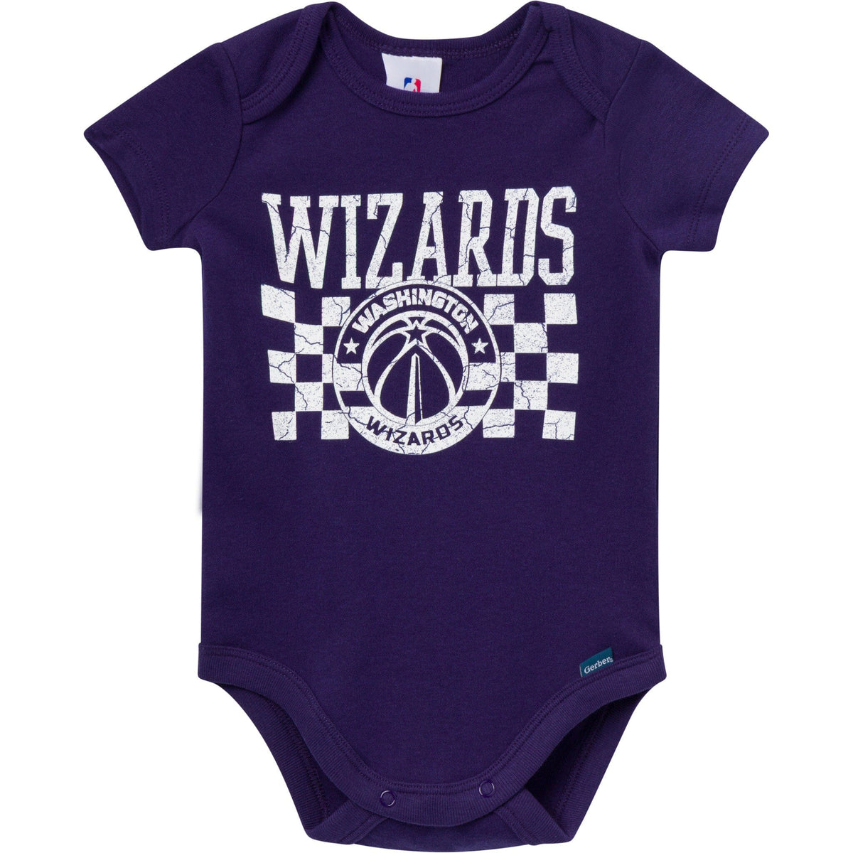 2-Pack Baby Neutral Washington Wizards Bodysuits Onesies Bodysuits Gerber® 