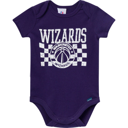 2-Pack Baby Neutral Washington Wizards Bodysuits