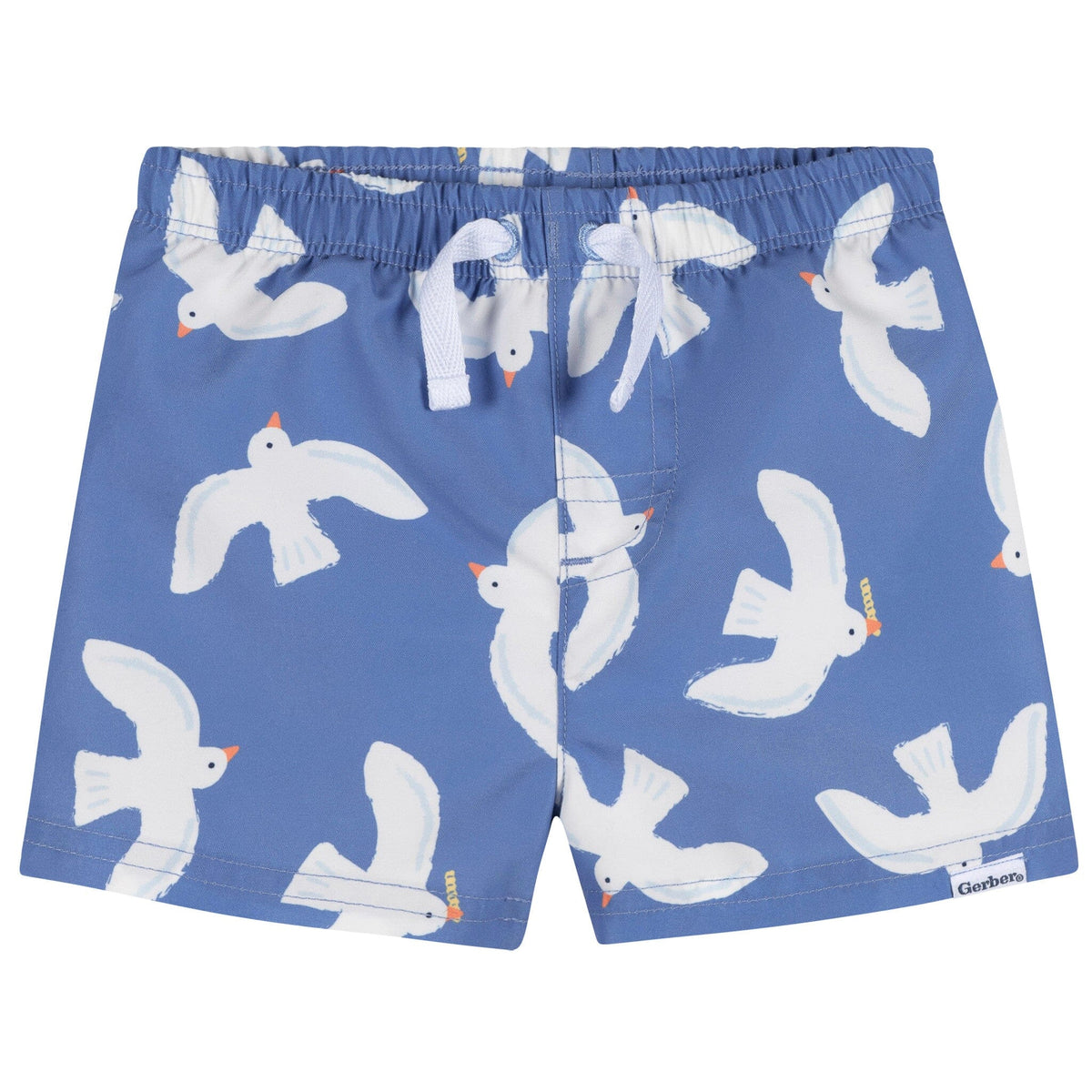 2-Piece Baby & Toddler Boys Blue Birds Rashguard & Trunks Set Swimwear Gerber® 