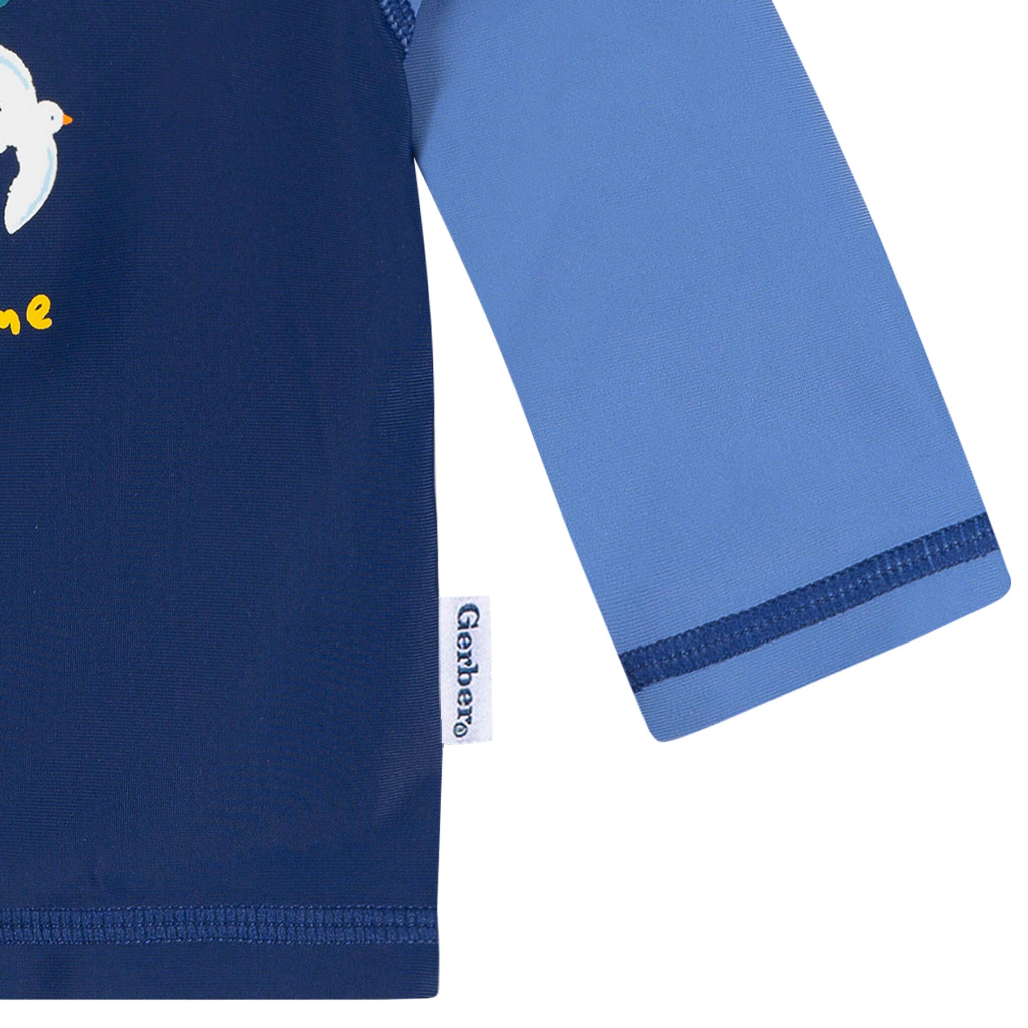 2-Piece Baby & Toddler Boys Blue Birds Rashguard & Trunks Set Swimwear Gerber® 