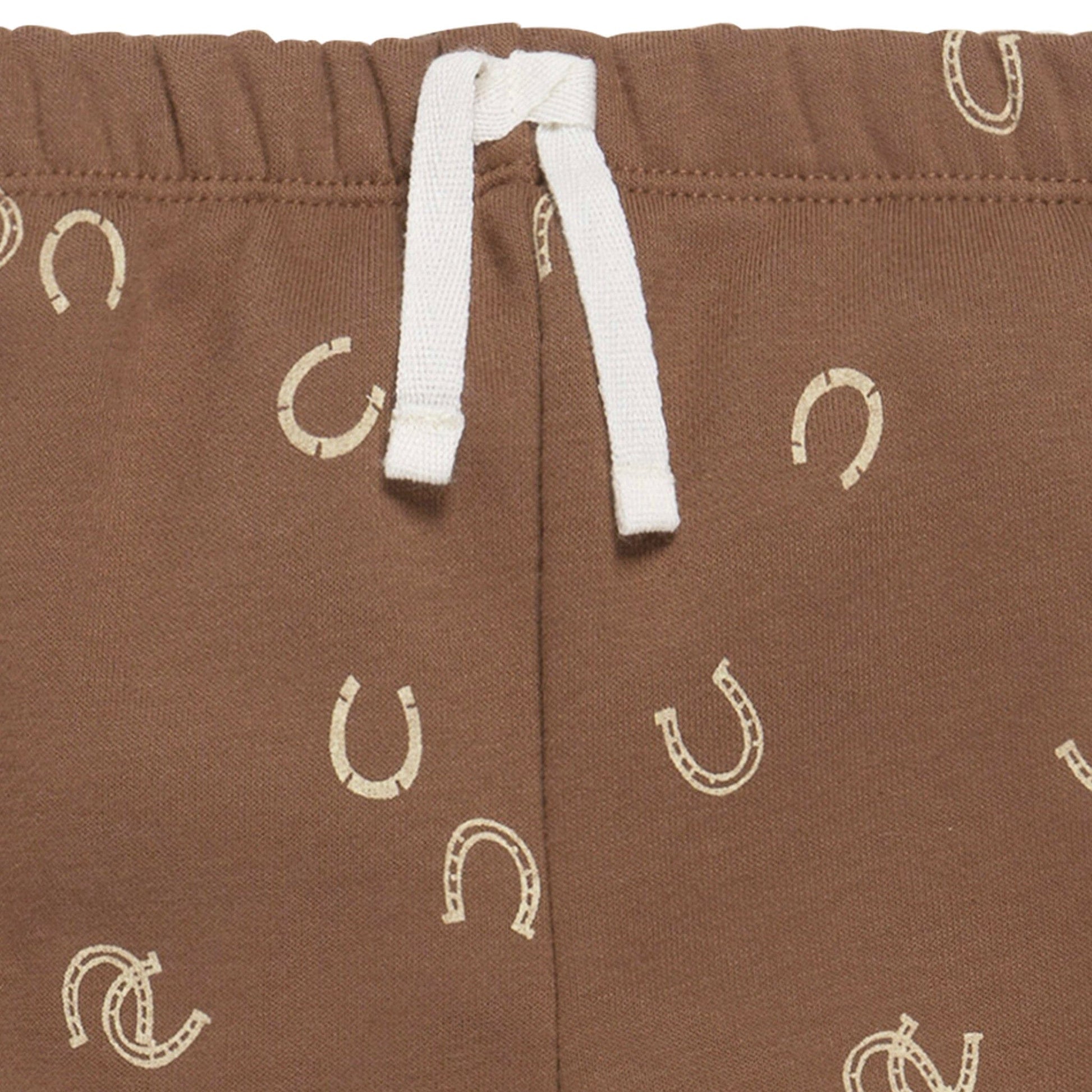2-Piece Baby & Toddler Boys Brown Horseshoe Fleece Outfit Set outfits Gerber® 