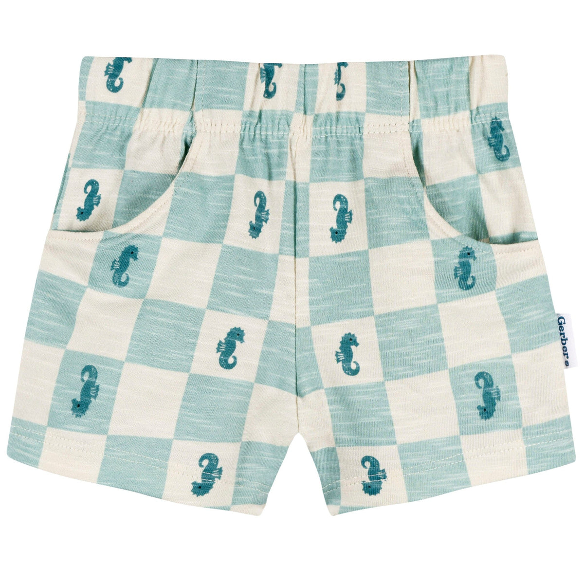 2-Piece Baby & Toddler Boys Green Seahorse T-Shirt and Shorts Set Outfits & Sets Gerber® 