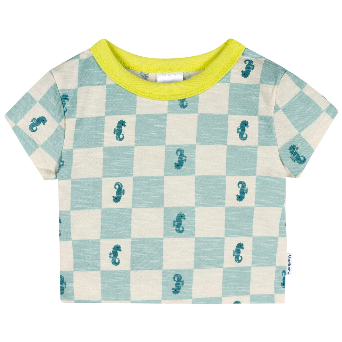 2-Piece Baby & Toddler Boys Green Seahorse T-Shirt and Shorts Set Outfits & Sets Gerber® 