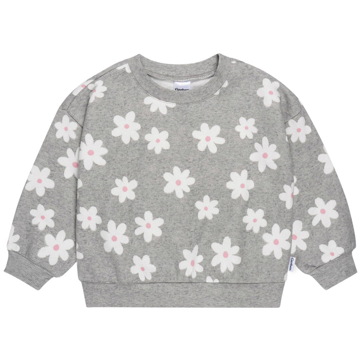 2-Piece Baby & Toddler Girls Big Daisies Fleece Outfit Set Outfits & Sets Gerber® 
