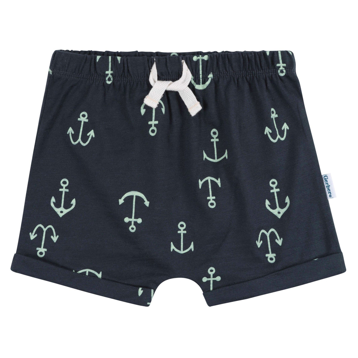 2-Piece Baby Boys Anchor T-Shirt and Shorts