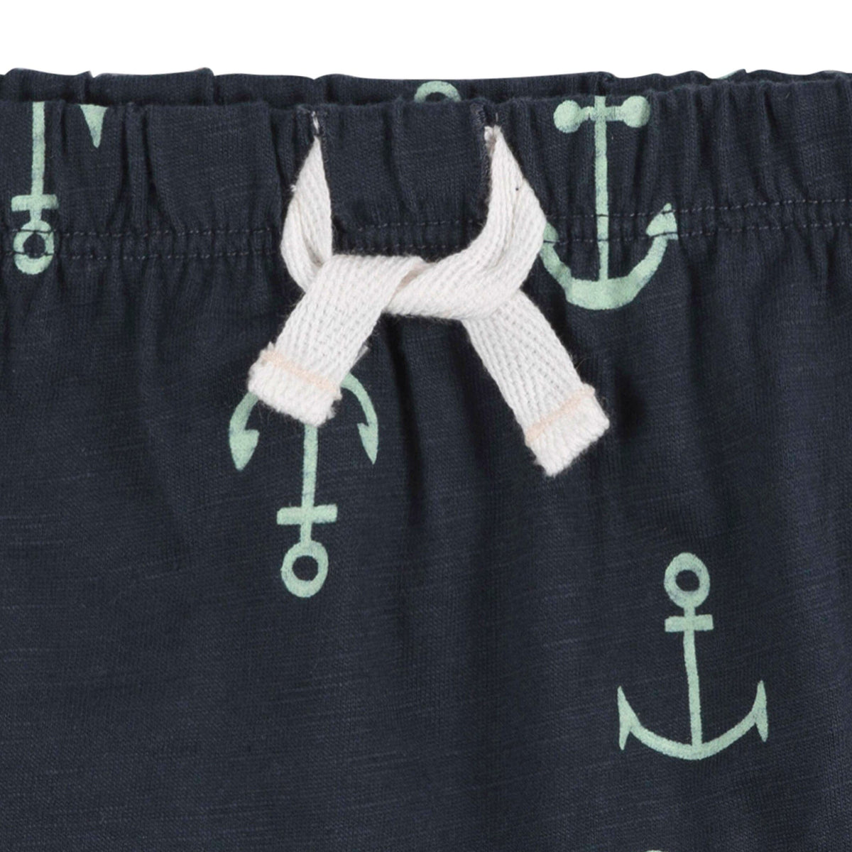 2-Piece Baby Boys Anchor T-Shirt and Shorts