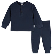 2-Piece Baby Boys Blue Nights Top and Active Pant Set Outfits & Sets Gerber® 