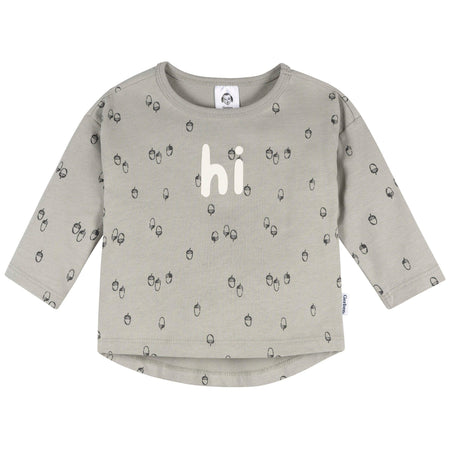 2-Piece Baby Boys Acorns Long Sleeve Top & Jogger Set