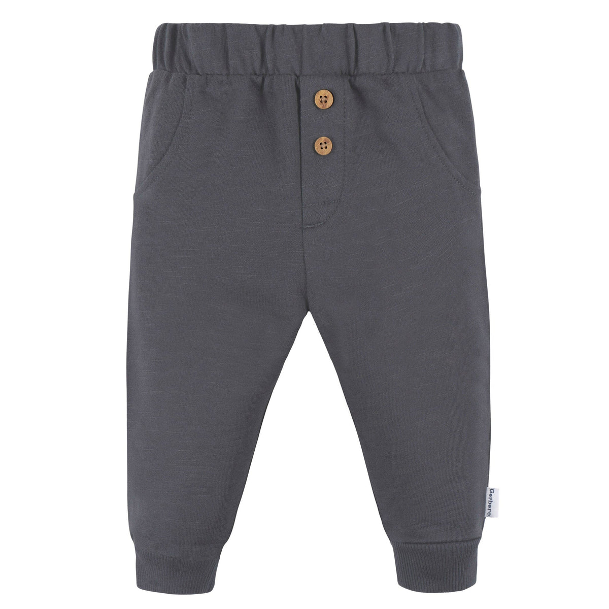 2-Piece Baby Boys Little Dude Jogger Set