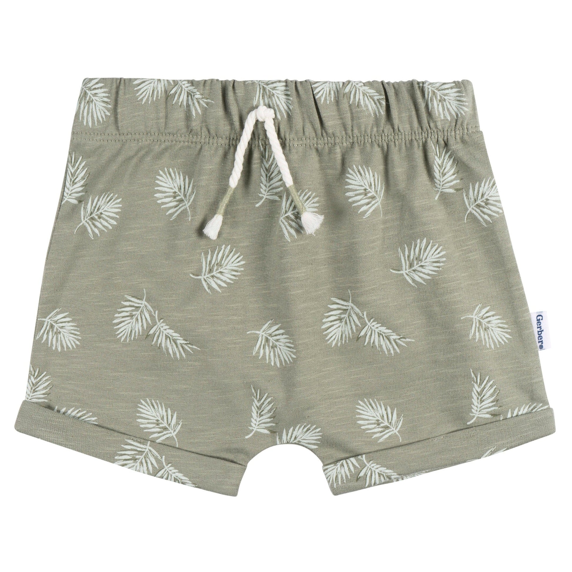 2-Piece Baby Boys Palms T-Shirt and Shorts