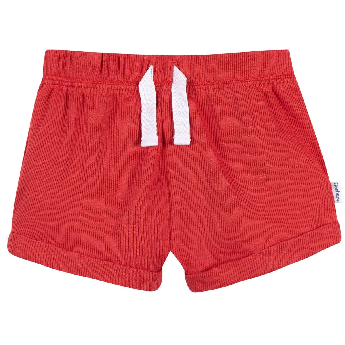 2-Piece Baby Boys Red Bodysuit & Shorts Set Outfits & Sets Gerber® 