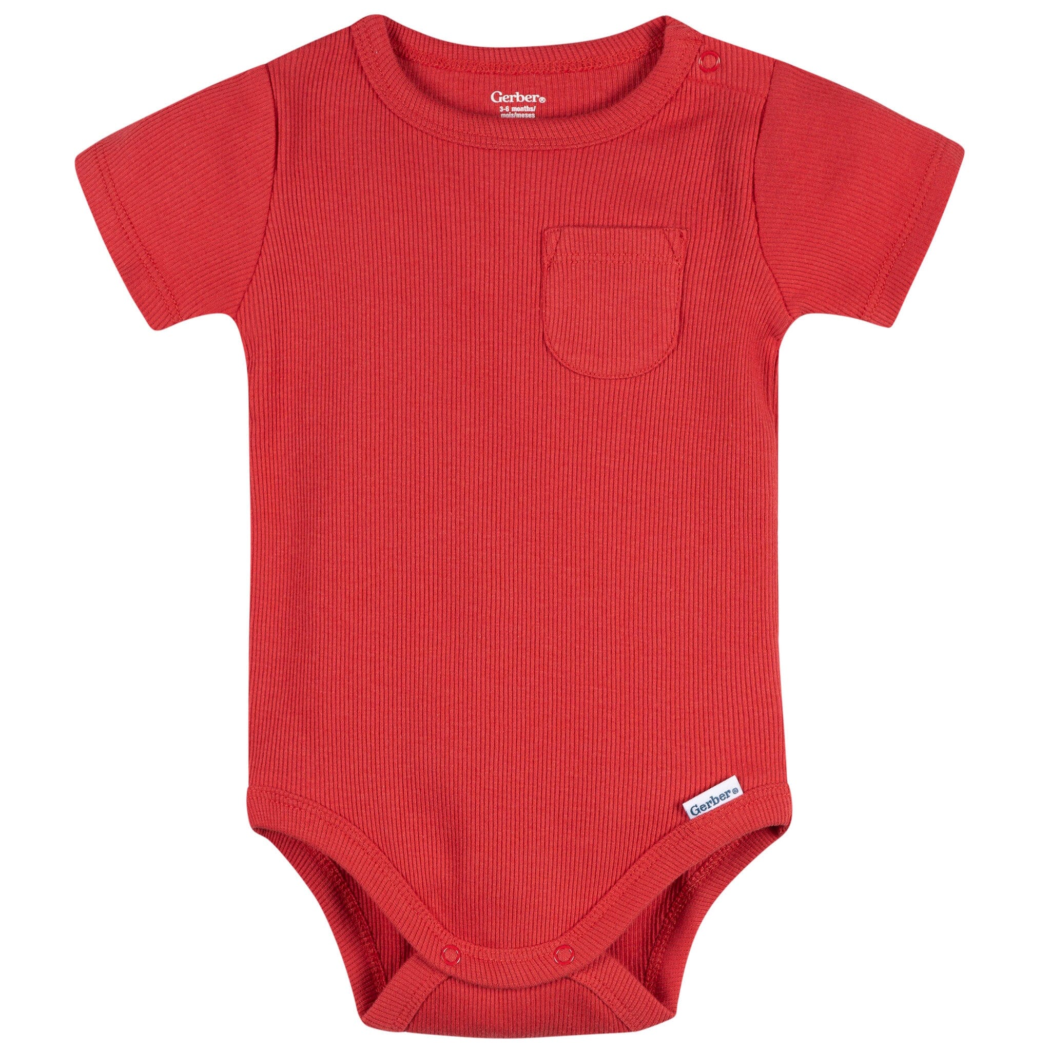 2-Piece Baby Boys Red Bodysuit & Shorts Set Outfits & Sets Gerber® 