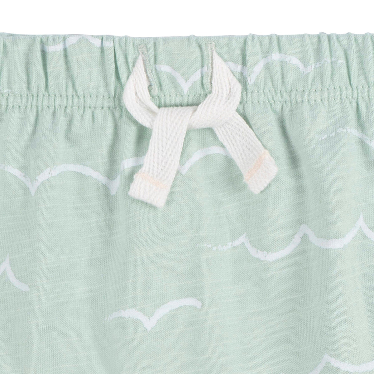 2-Piece Baby Boys Waves T-Shirt and Shorts Set