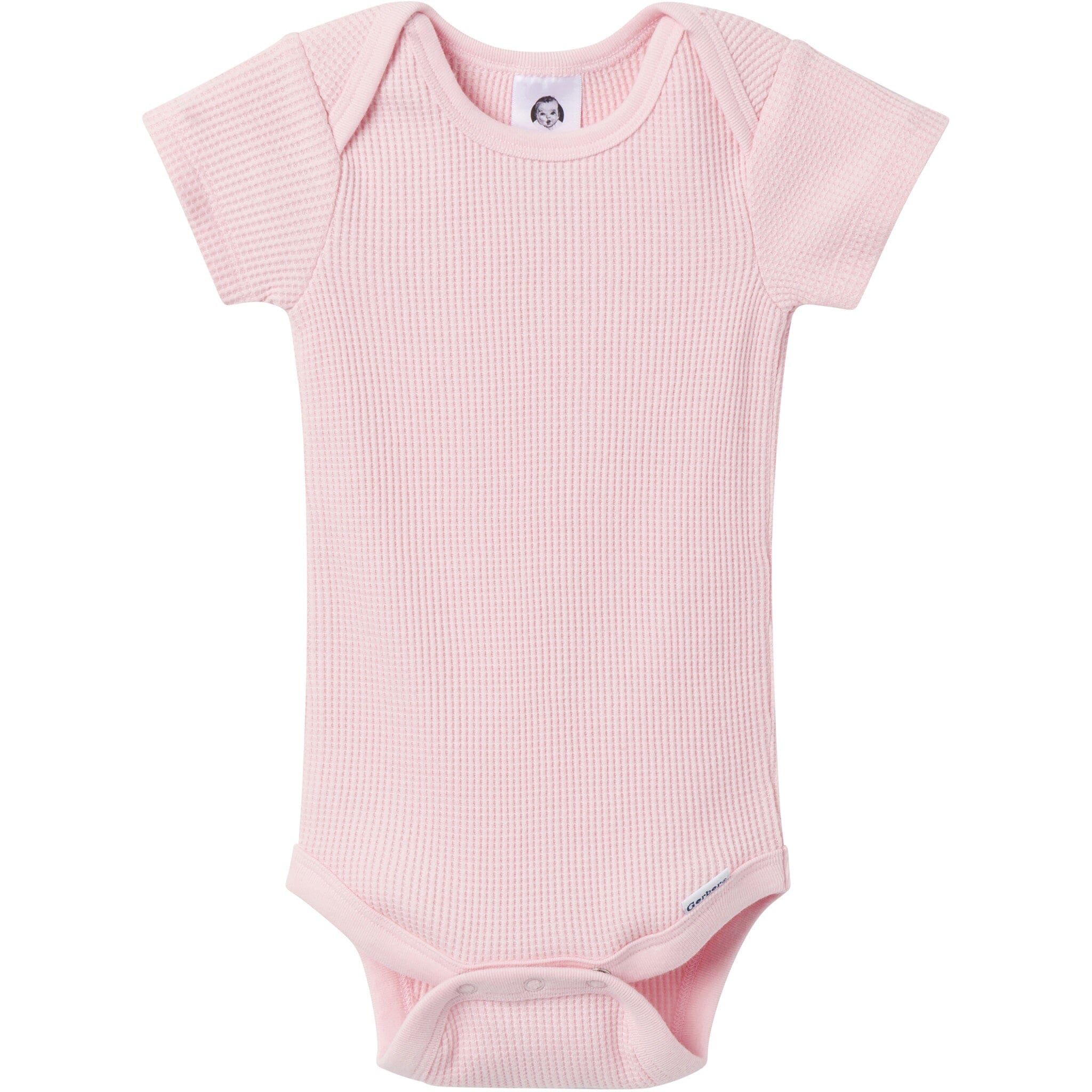 2-Piece Baby Girls Chalk Pink Onesies® Bodysuit and Pants Set Outfits & Sets Gerber® 