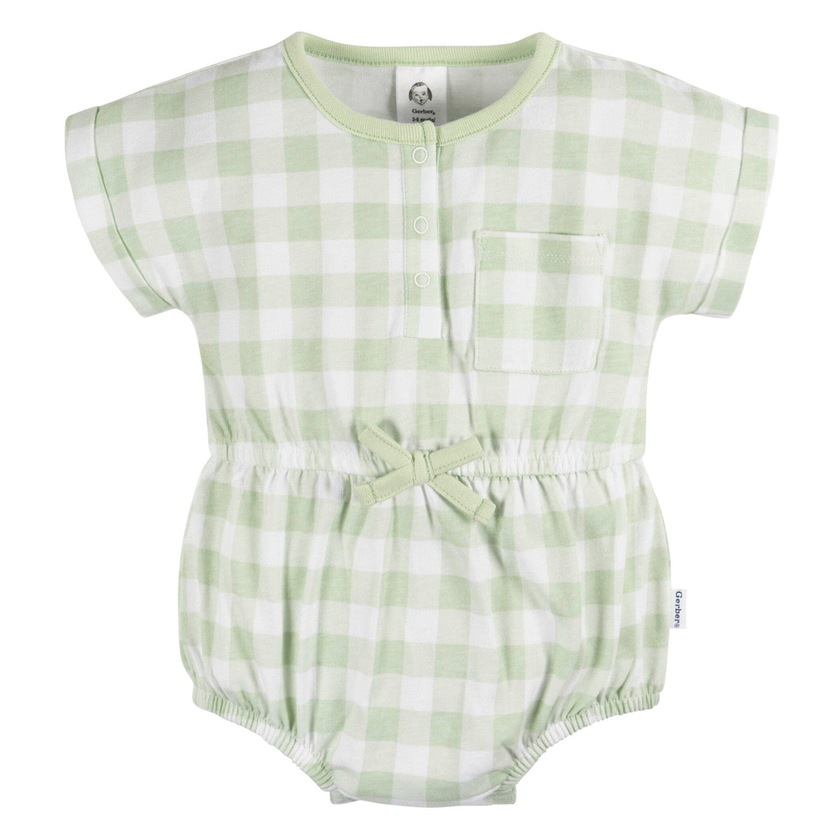 2-Pack Baby Girls Fruit Romper