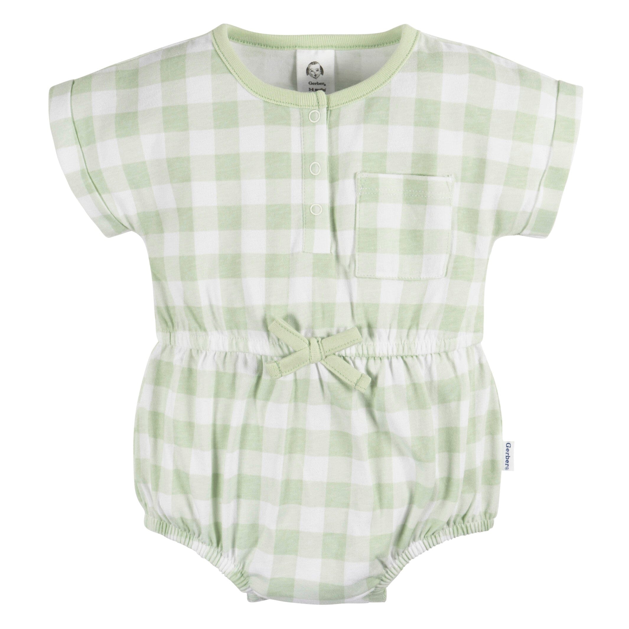 2-Pack Baby Girls Fruit Romper