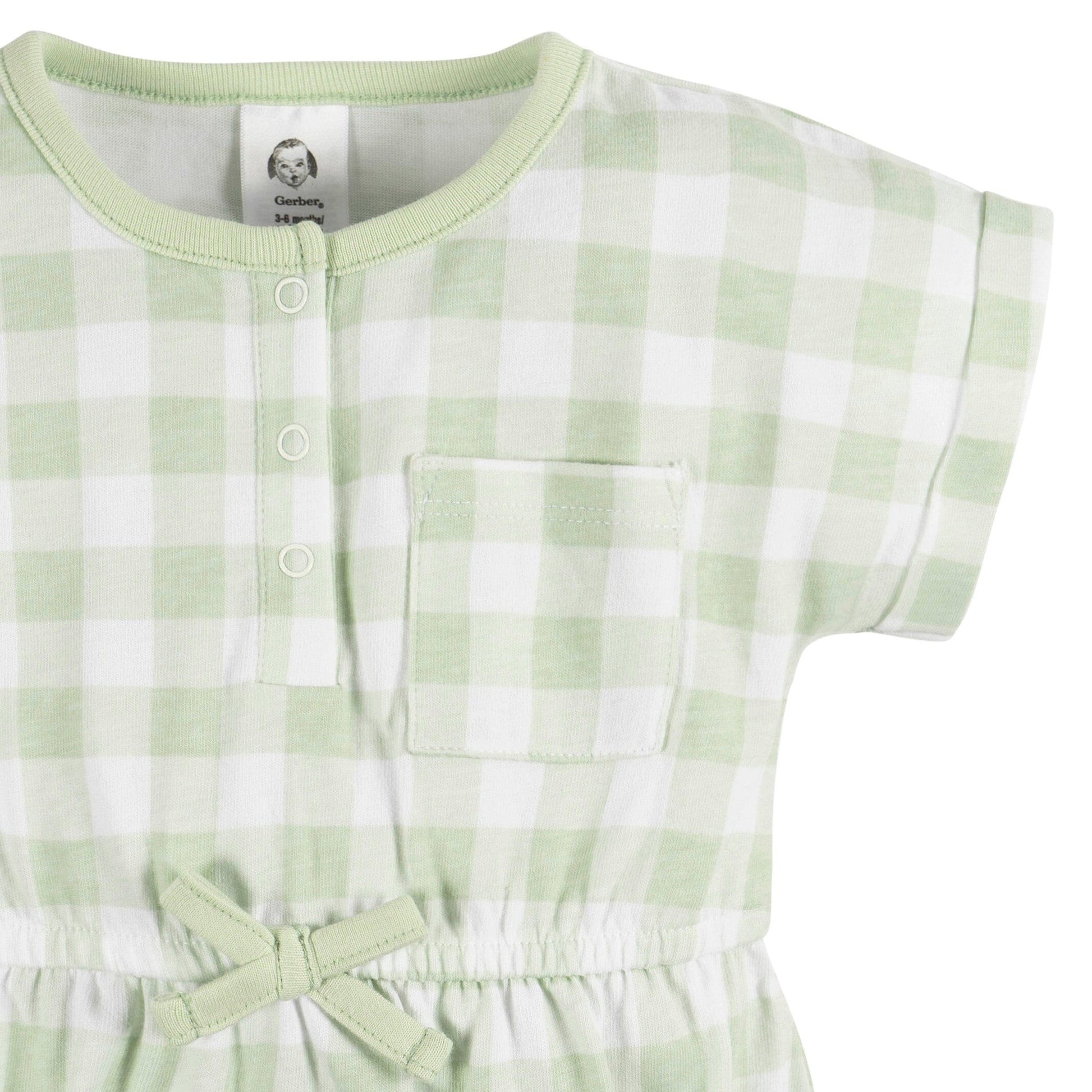 2-Pack Baby Girls Fruit Romper