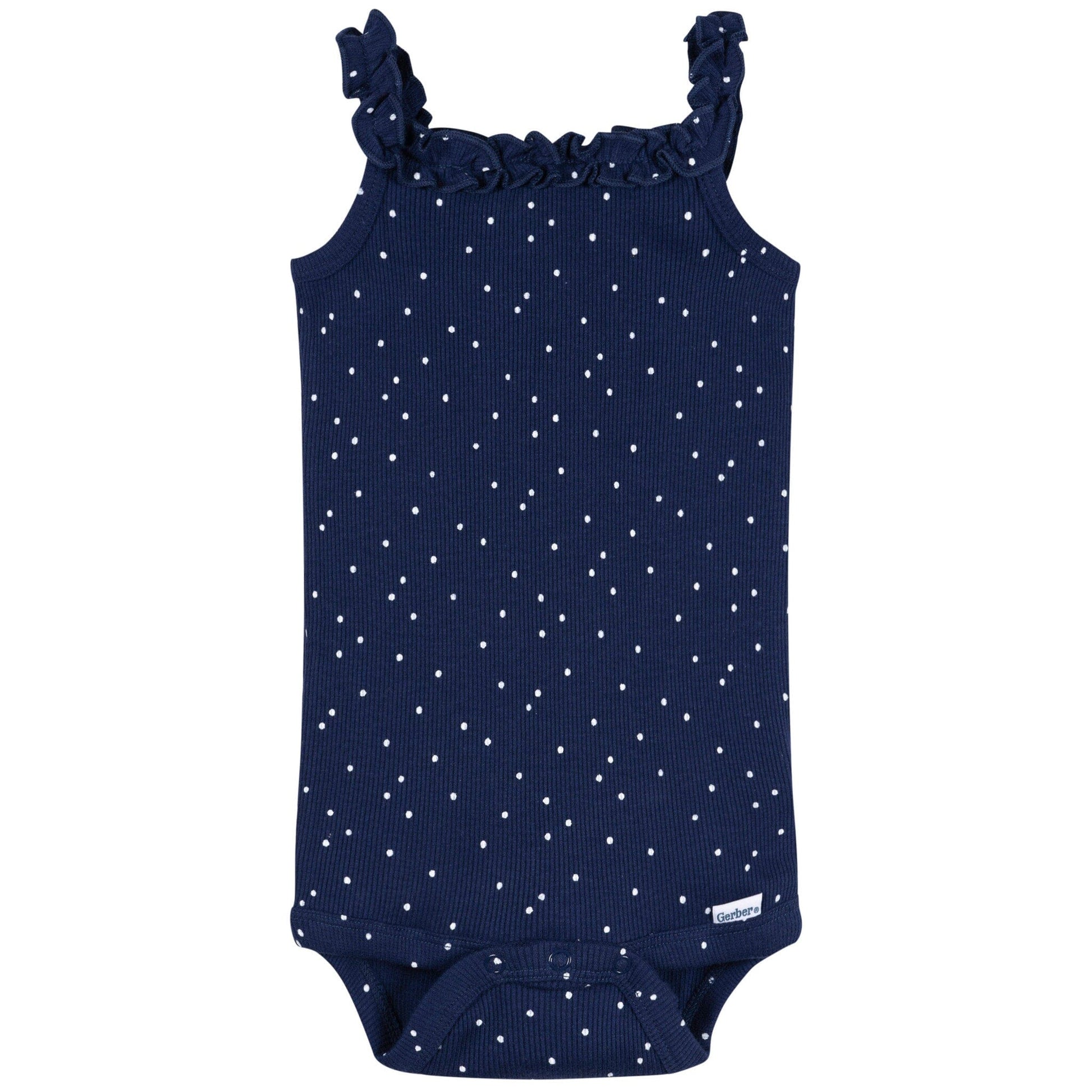 2-Piece Baby Girls Navy Bodysuit & Shorts Set Outfits & Sets Gerber® 