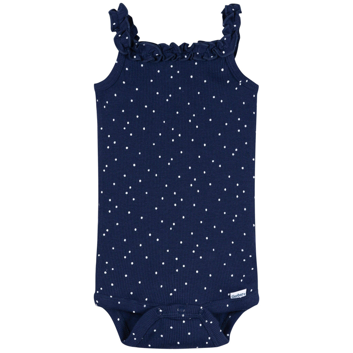2-Piece Baby Girls Navy Bodysuit & Shorts Set Outfits & Sets Gerber® 