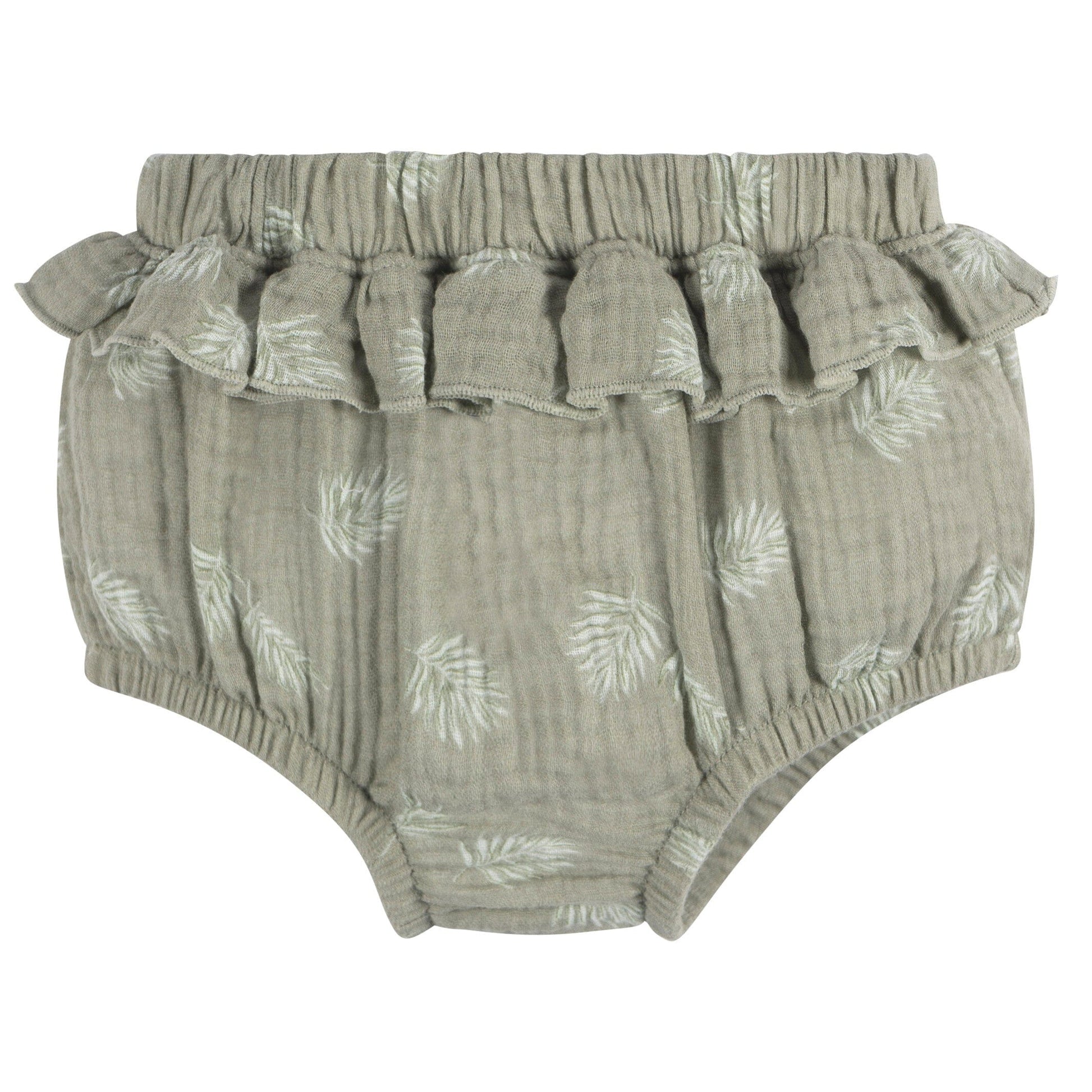 2-Piece Baby Girls Palms Dress and Diaper Cover