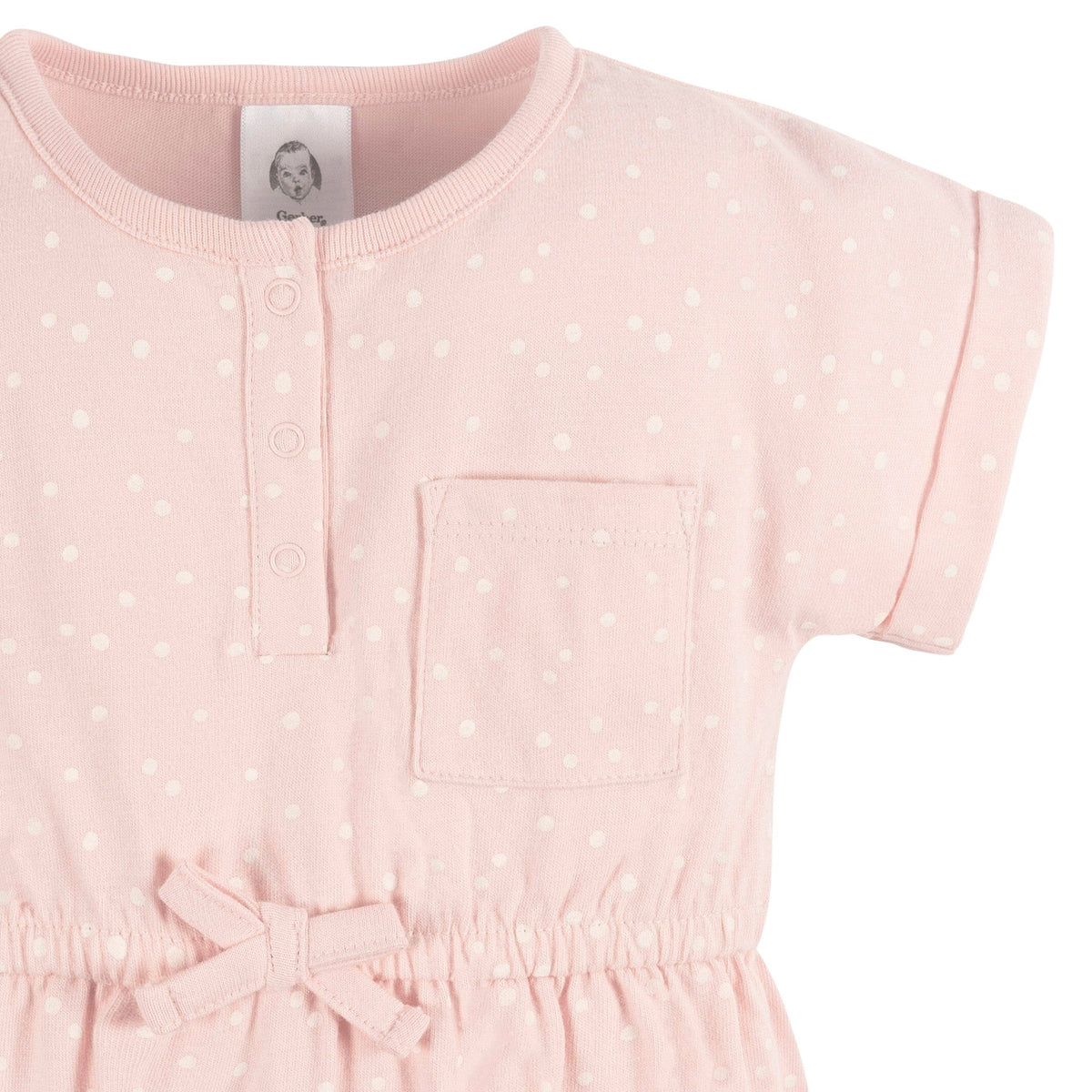 2-Pack Baby Girls Shells Romper