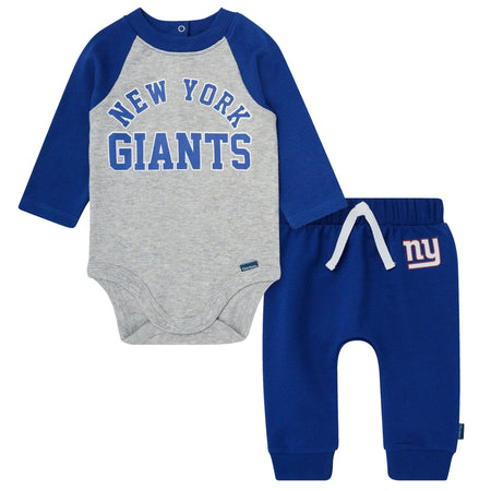 2-Piece Baby New York Giants Bodysuit and Jogger Set