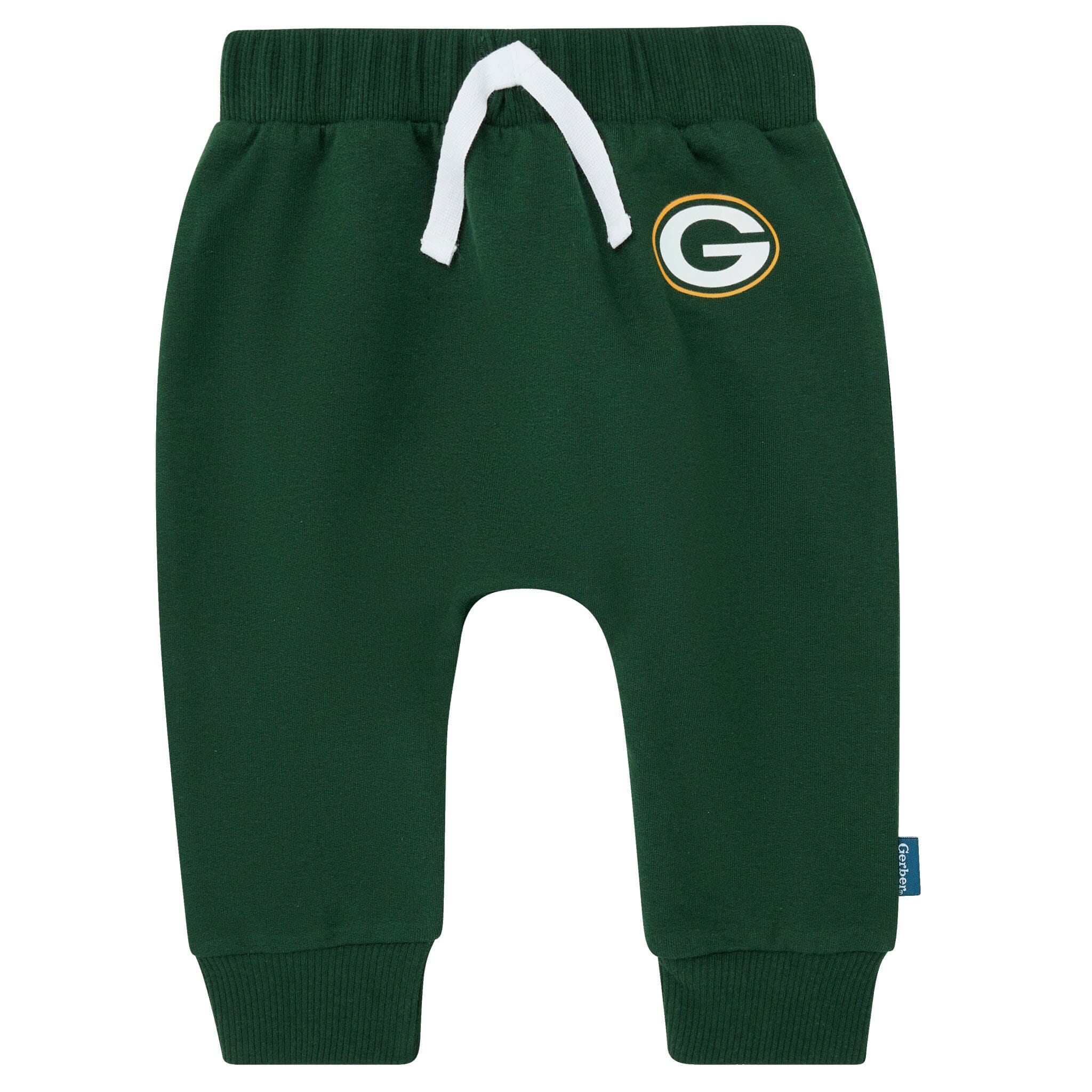 2-Piece Baby Neutral Green Bay Packers Bodysuit and Jogger Set NFL NFL 