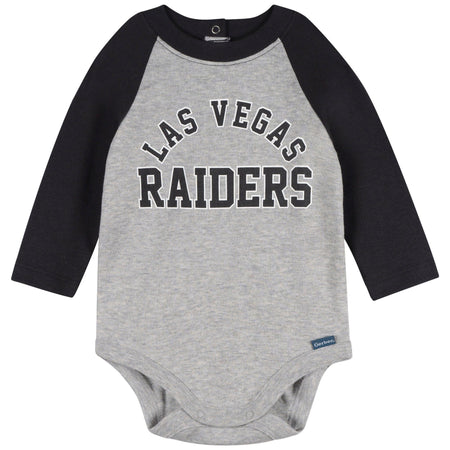 2-Piece Baby Las Vegas Raiders Bodysuit and Jogger Set