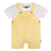 2-Piece Baby Neutral Sunrise Romper and T-Shirt