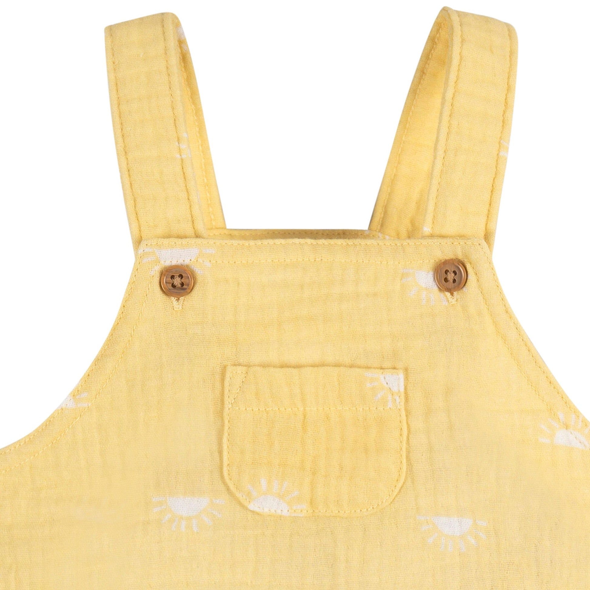 2-Piece Baby Neutral Sunrise Romper and T-Shirt