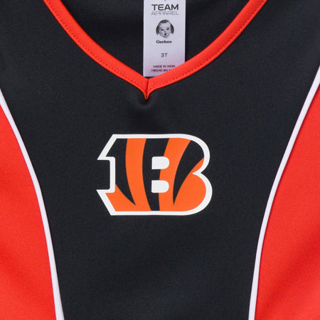 2-Piece Infant & Toddler Girls Cincinnati Bengals Cheer Dress Set