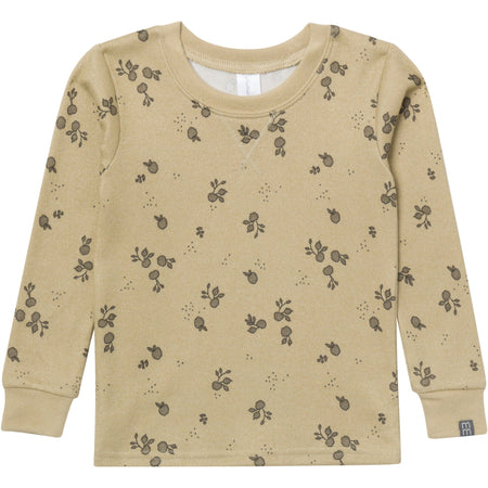 2-Piece Neutral Apples Snug Fit Pajama Set
