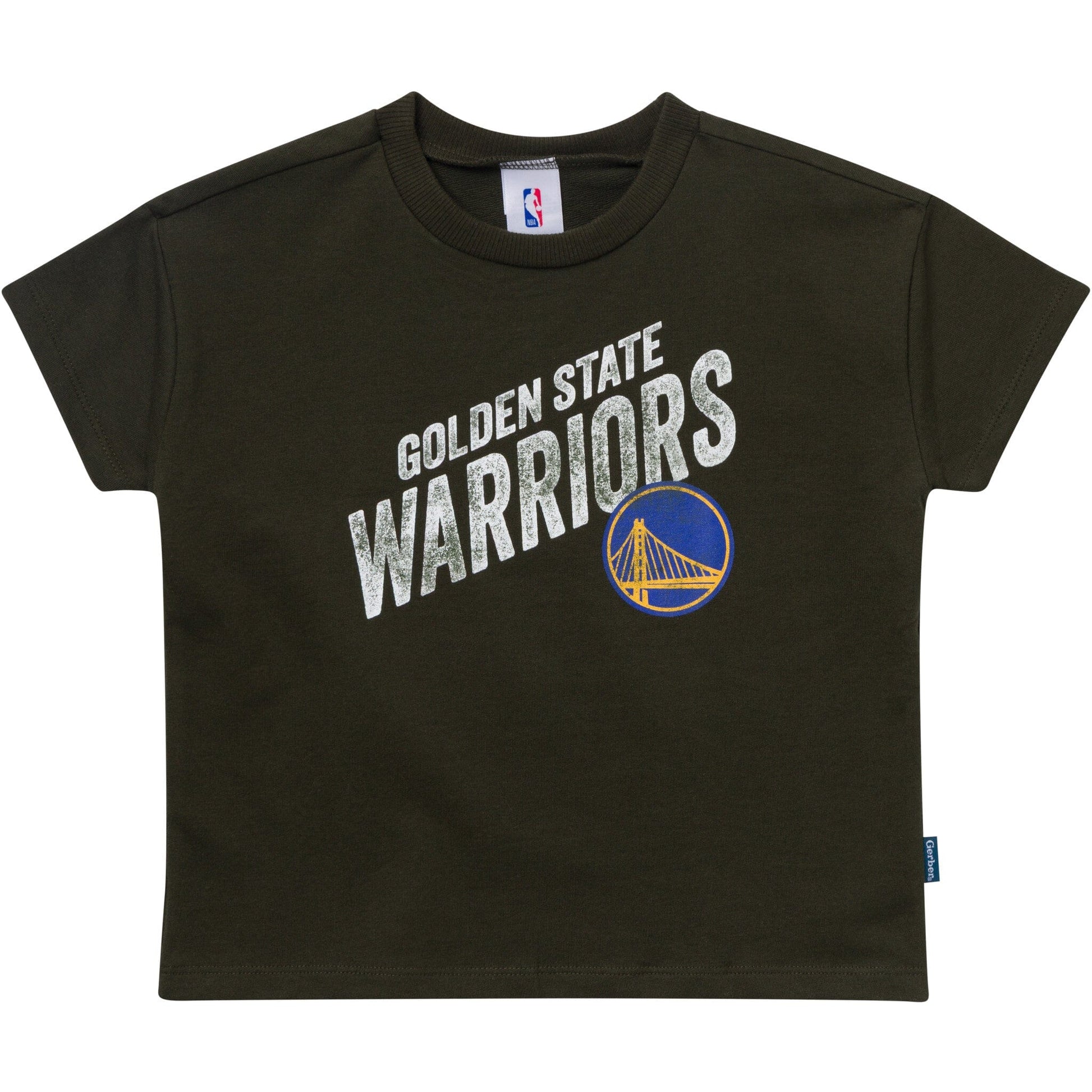 2-Piece Infant & Toddler Boys Golden State Warriors T-Shirt & Shorts Set Outfits & Sets Gerber® 