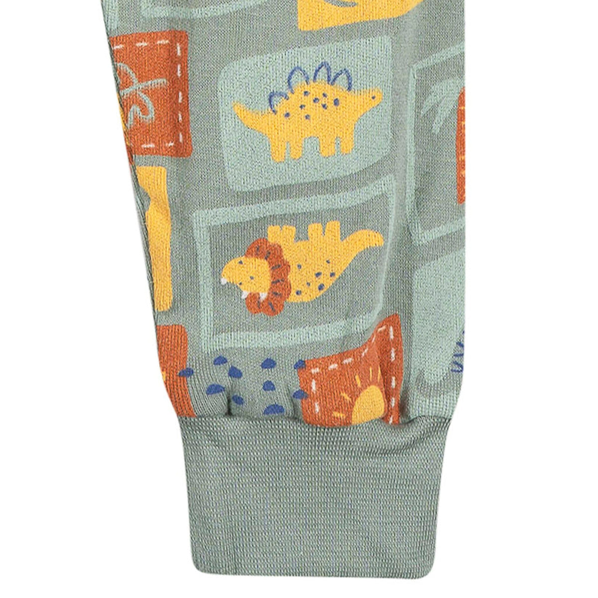 2-Piece Infant & Toddler Boys Green Dino Cotton Pajama Set sleepwear Gerber® 