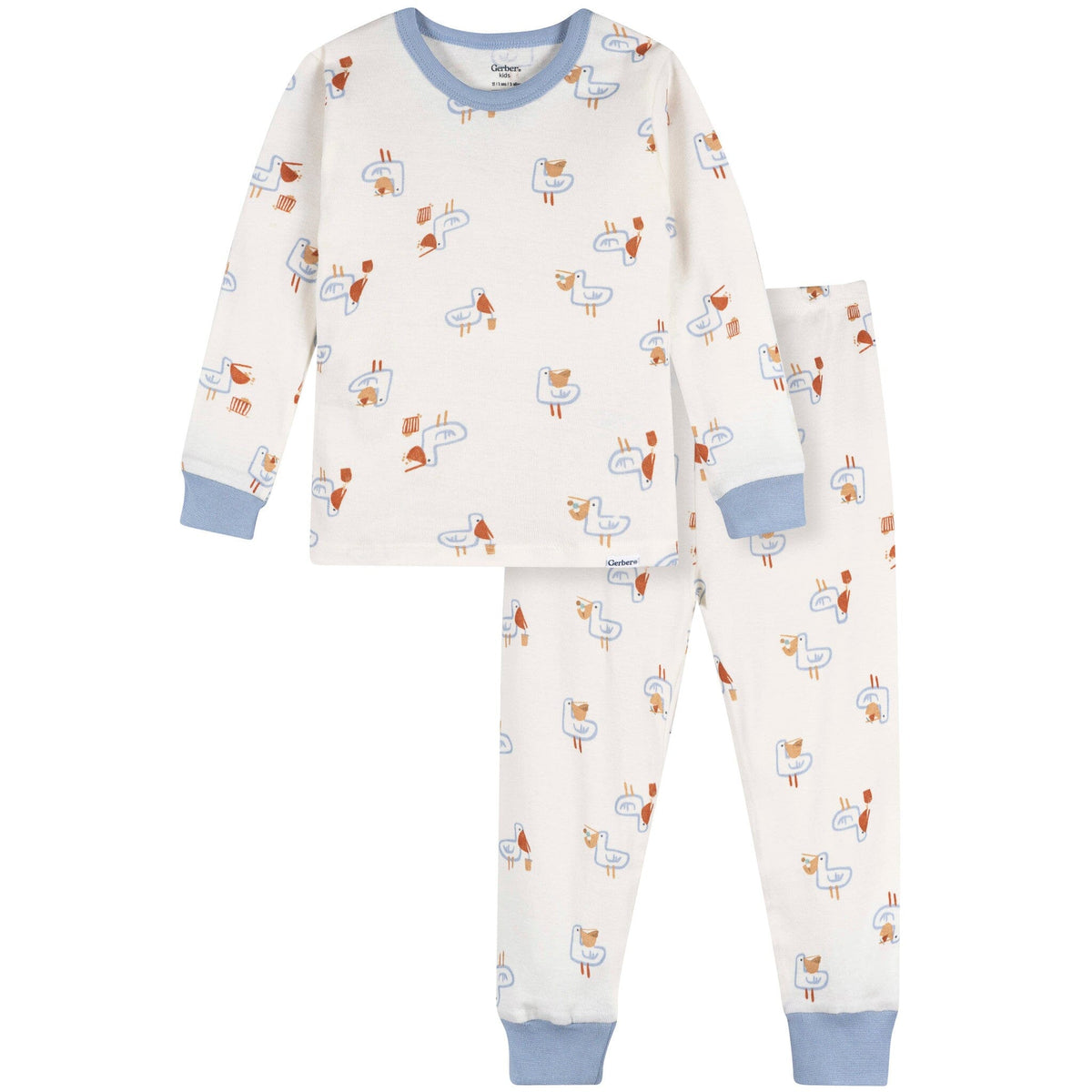 2-Piece Infant & Toddler Boys Hungry Pelican Cotton Pajama Set sleepwear Gerber® 