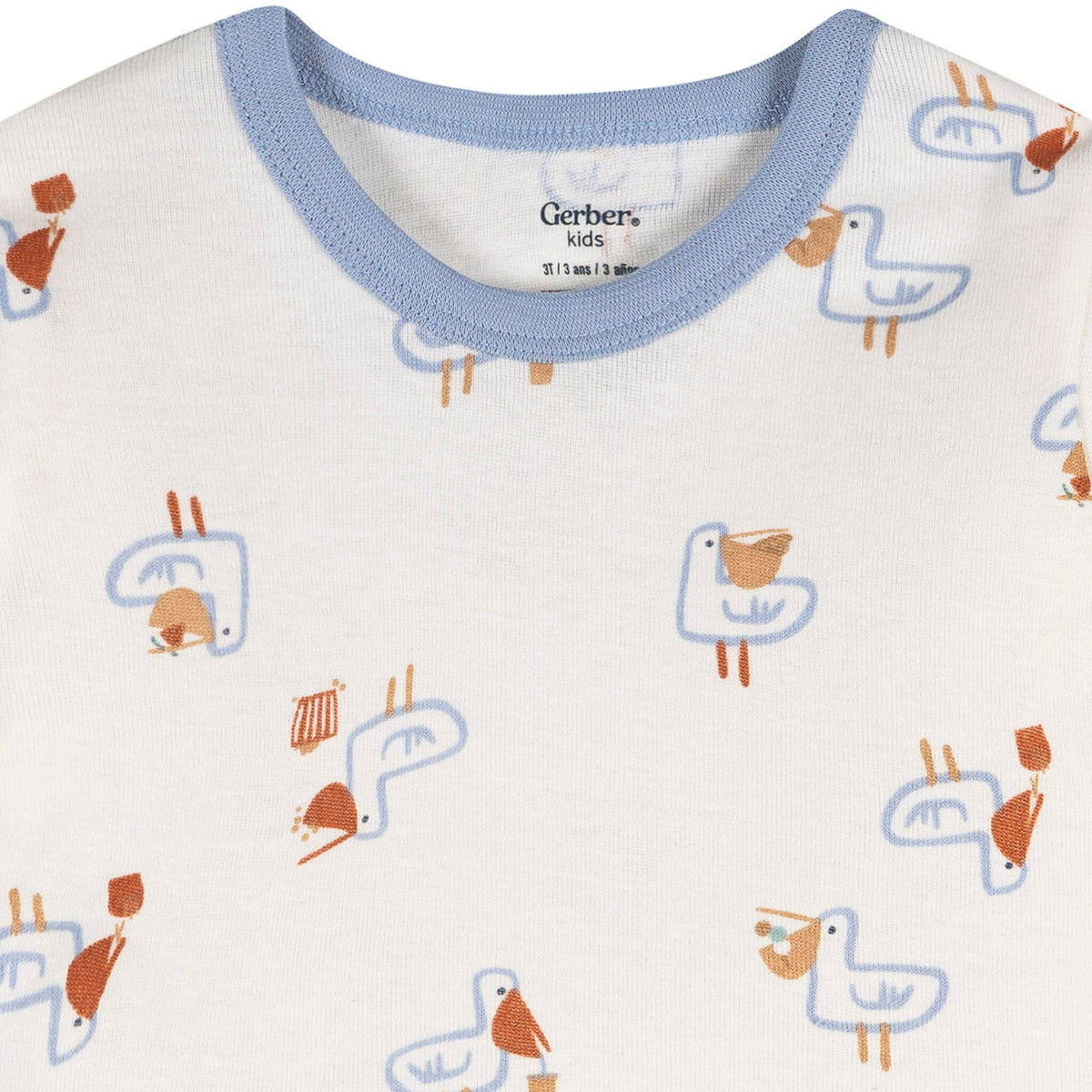 2-Piece Infant & Toddler Boys Hungry Pelican Cotton Pajama Set sleepwear Gerber® 