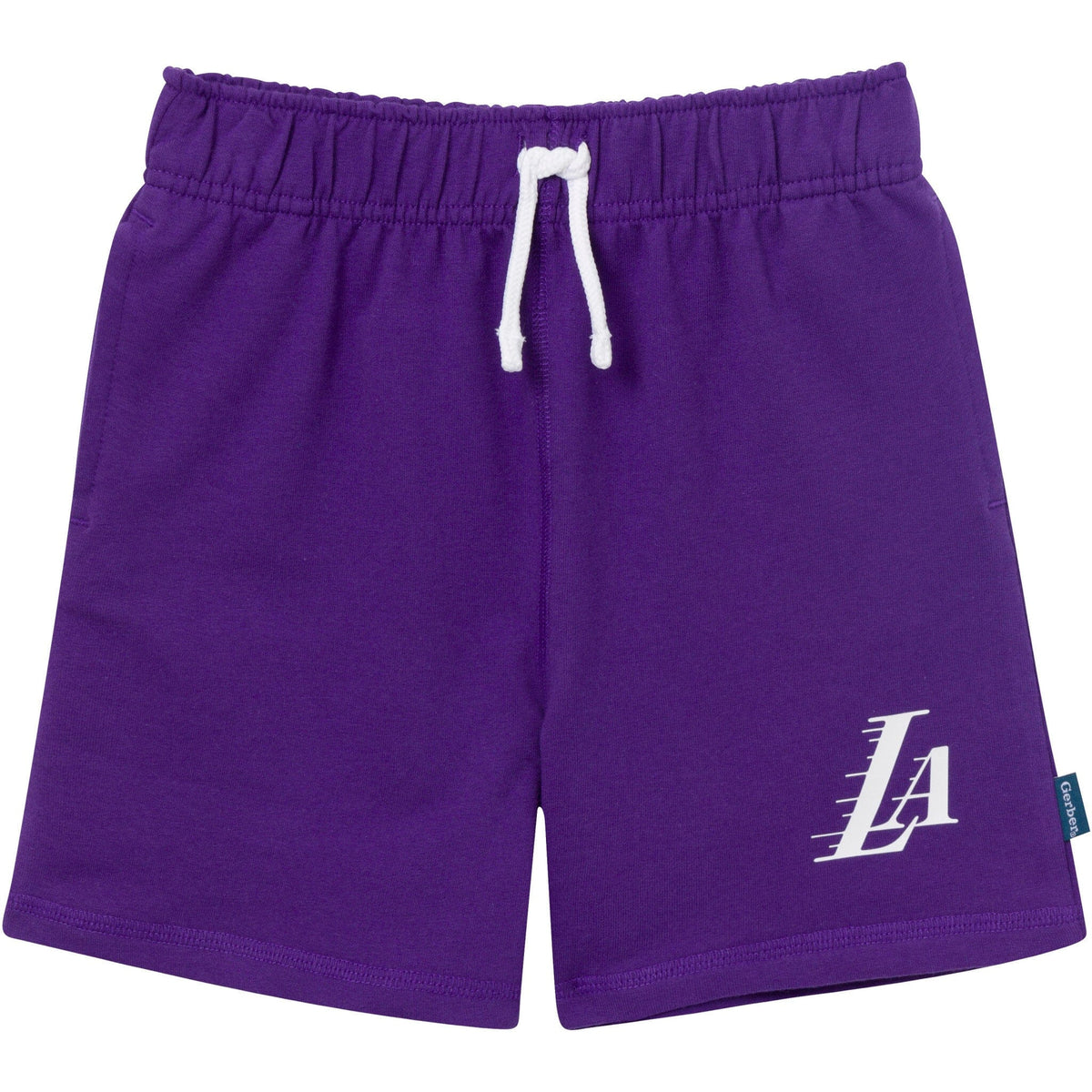 2-Piece Infant & Toddler Boys Los Angeles Lakers T-Shirt & Shorts Set Outfits & Sets Gerber® 