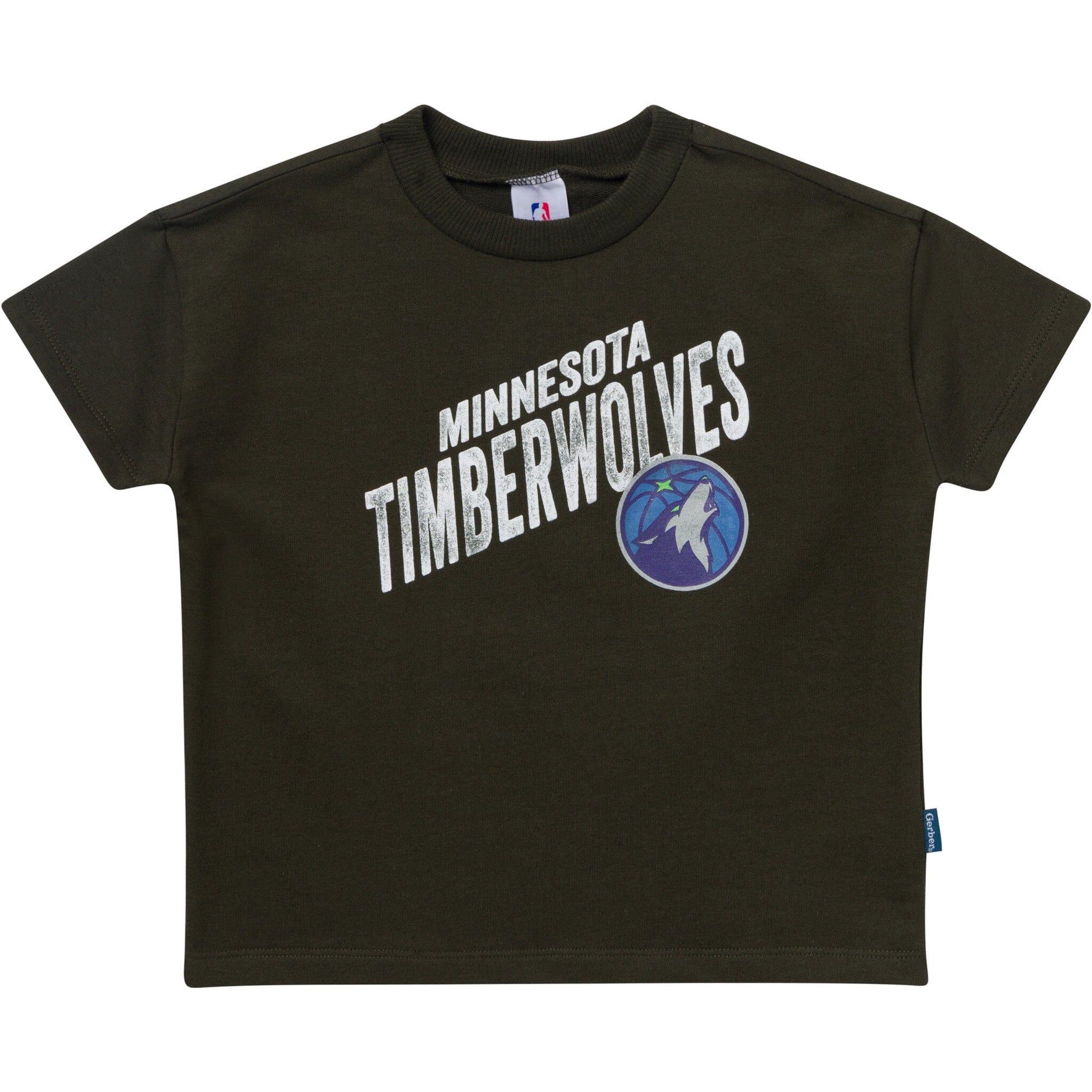 2-Piece Infant & Toddler Boys Minnesota Timberwolves T-Shirt & Shorts Set Outfits & Sets Gerber® 
