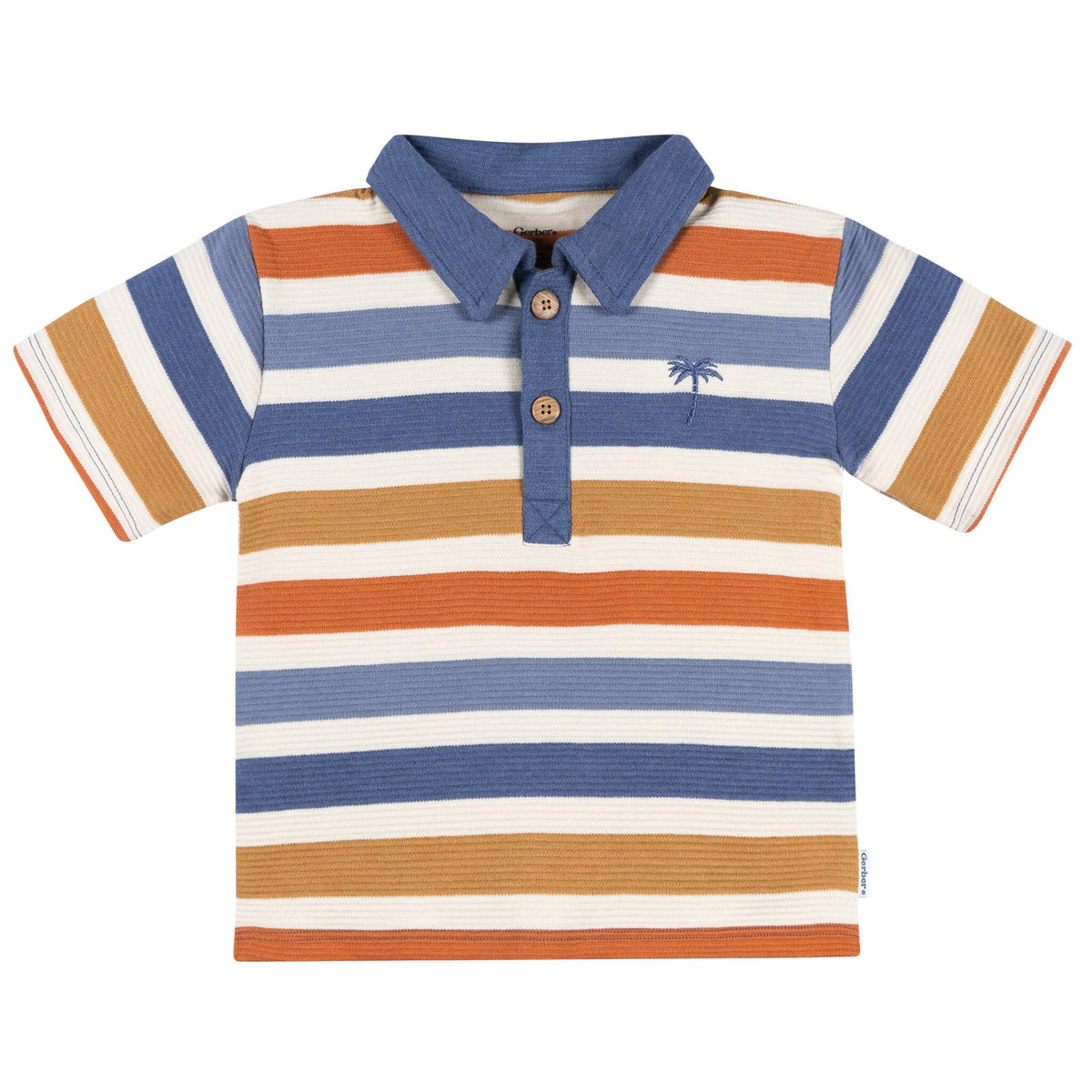 2-Piece Infant & Toddler Boys Red & Blue Polo Shirt and Shorts Set Outfits & Sets Gerber® 