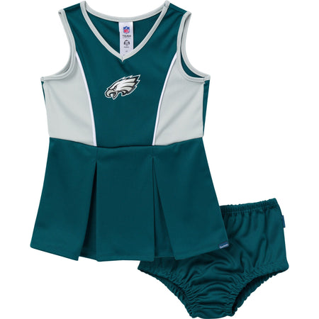 2-Piece Infant & Toddler Girls Philadelphia Eagles Cheer Dress Set