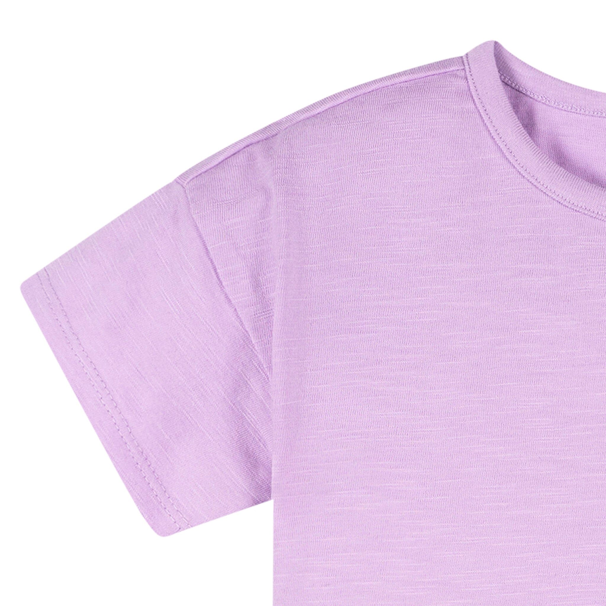 2-Piece Infant & Toddler Girls Lavender Pocket Tee and Shorts Set Outfits & Sets Gerber® 